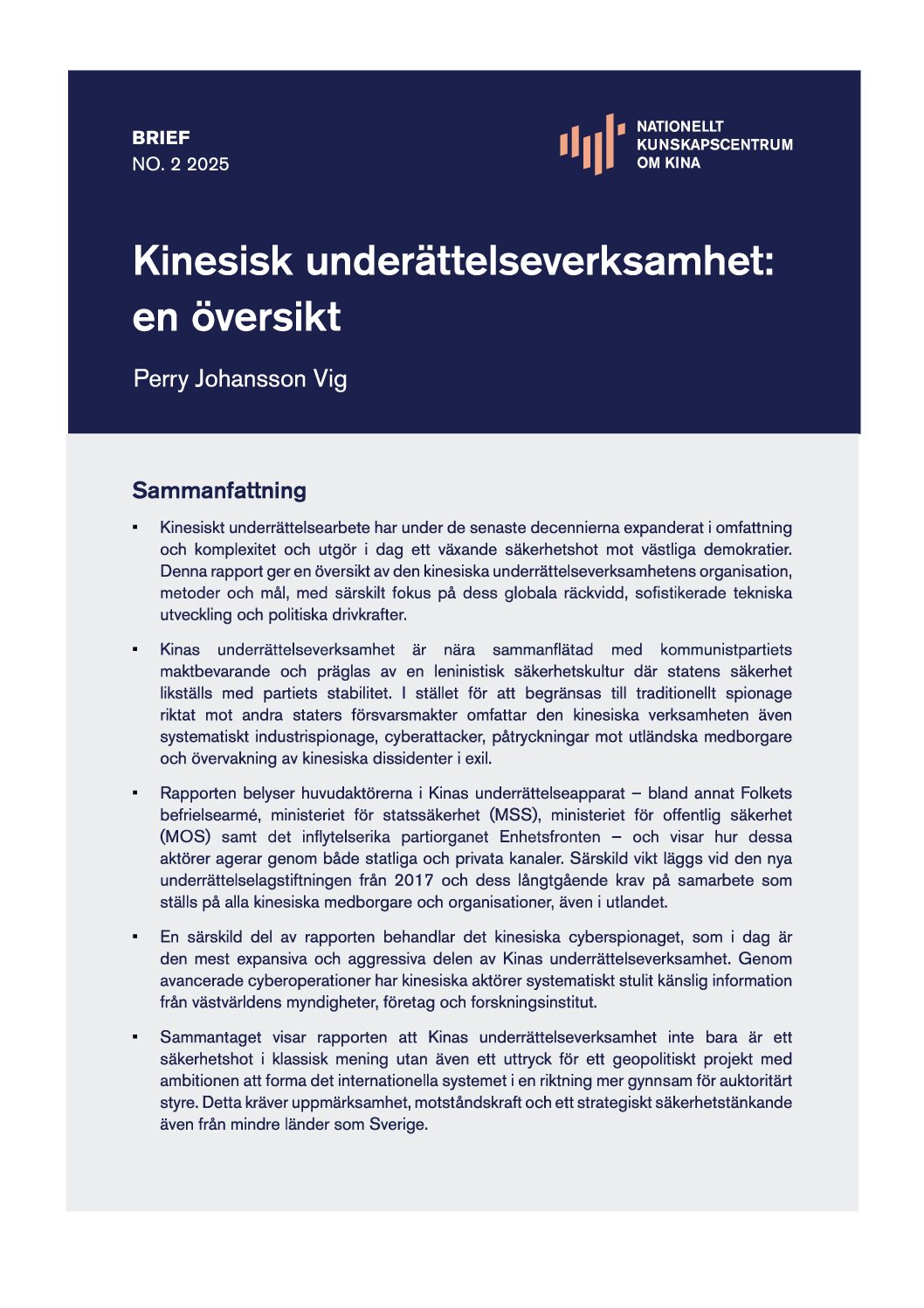 underättelse