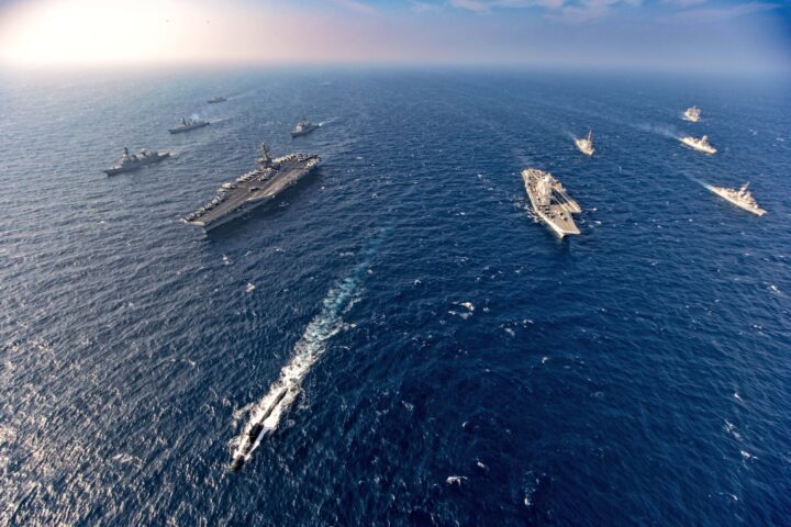 India US Japan Australia Navy